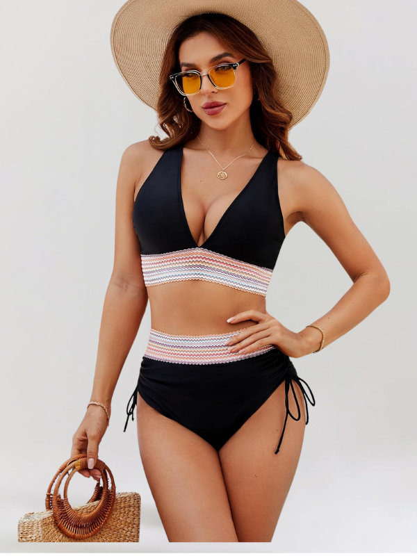 michelle™ High-Waisted Tummy Control Bikini Set