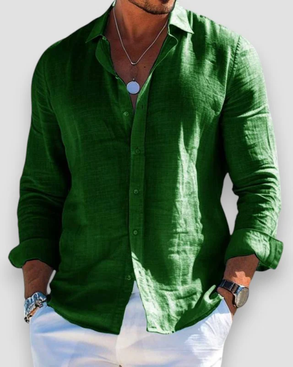 mike™ | Casual Men’s Shirt with Relaxed Fit