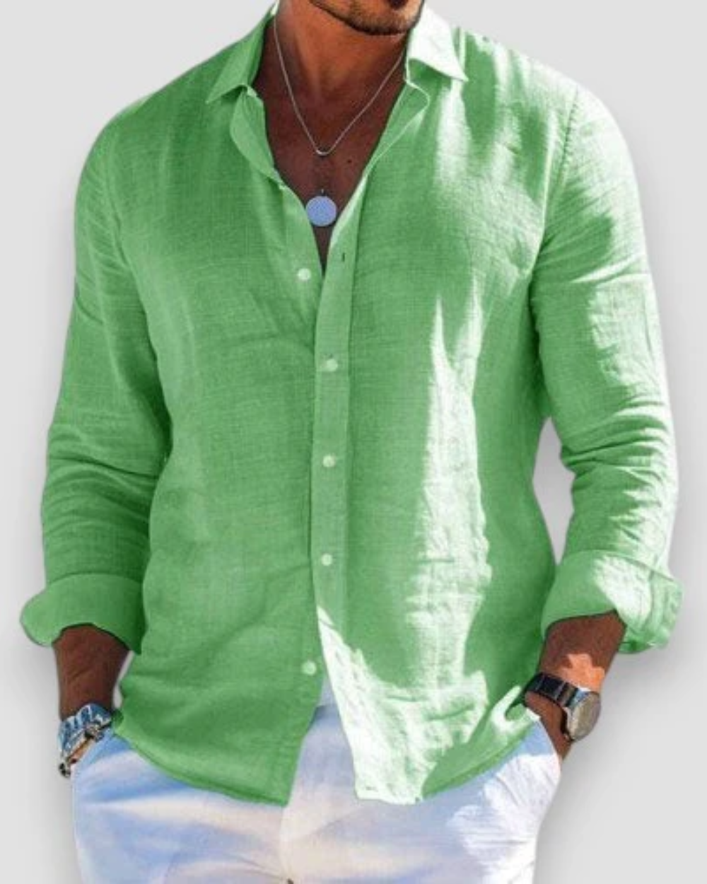 mike™ | Casual Men’s Shirt with Relaxed Fit
