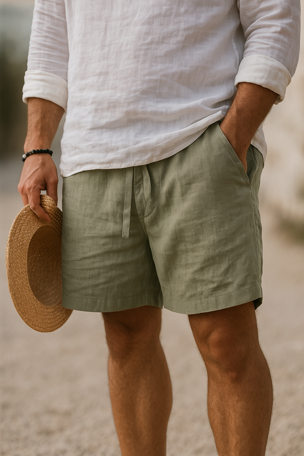 jay™ | Men’s Cotton-Linen Trousers