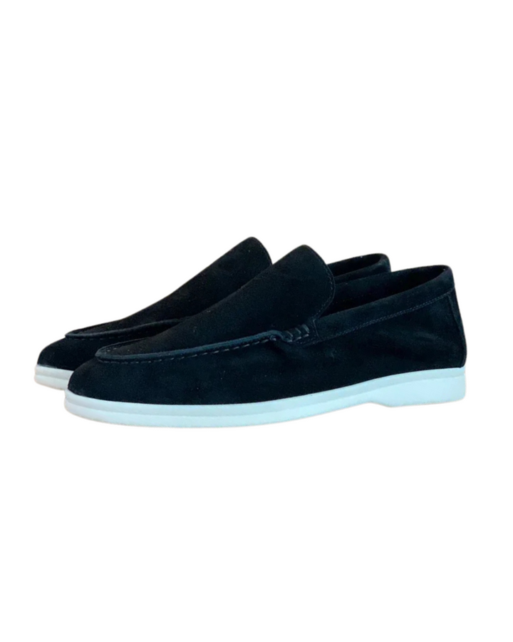 Luxury suede loafers