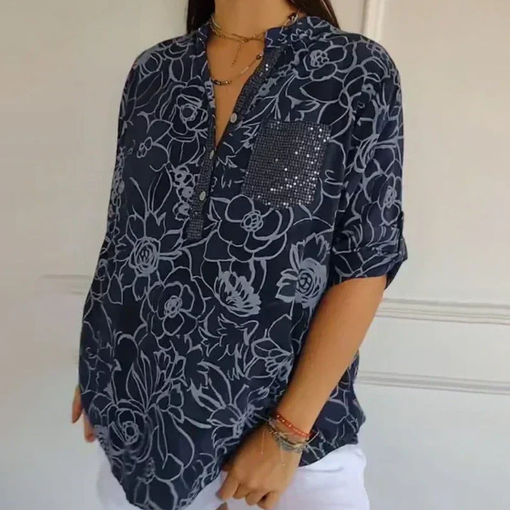 Albina | Light & Floral Blouse
